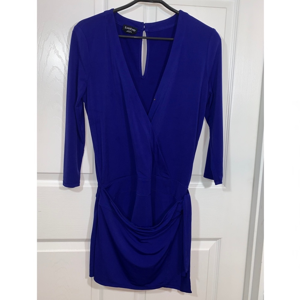 Bebe Romper Shorts Tie Front Sz S